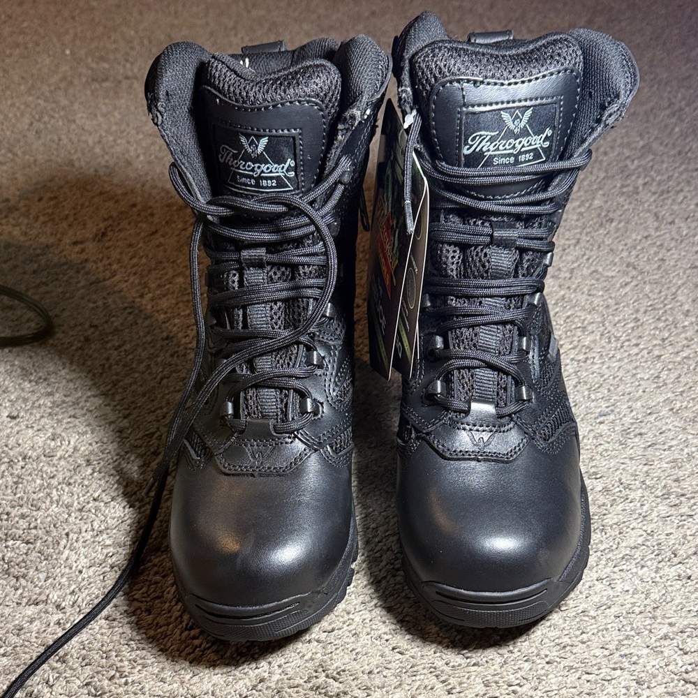 Thorogood Black Tactical Boots * BRAND NEW*